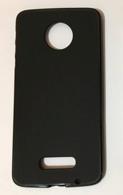 Силиконови гърбове Силиконови гърбове за Lenovo Силиконов гръб ТПУ мат за Lenovo Moto Z / Motorola Moto Z черен